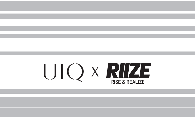 UIQ×RIIZEスペシャルコラボ企画が決定＆予約発売開始！ロフトネットストア購入特典も