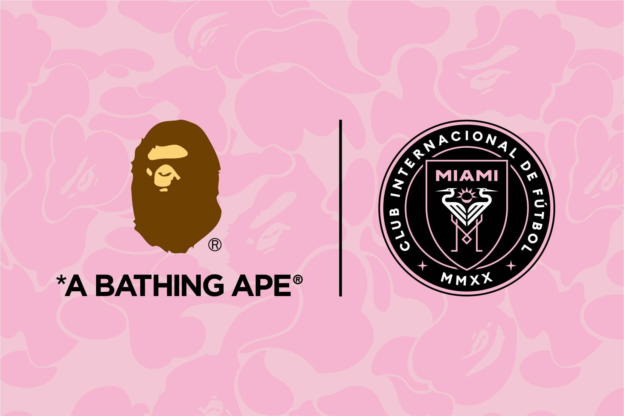 BAPE® x Inter Miami CFの限定コレクションが登場