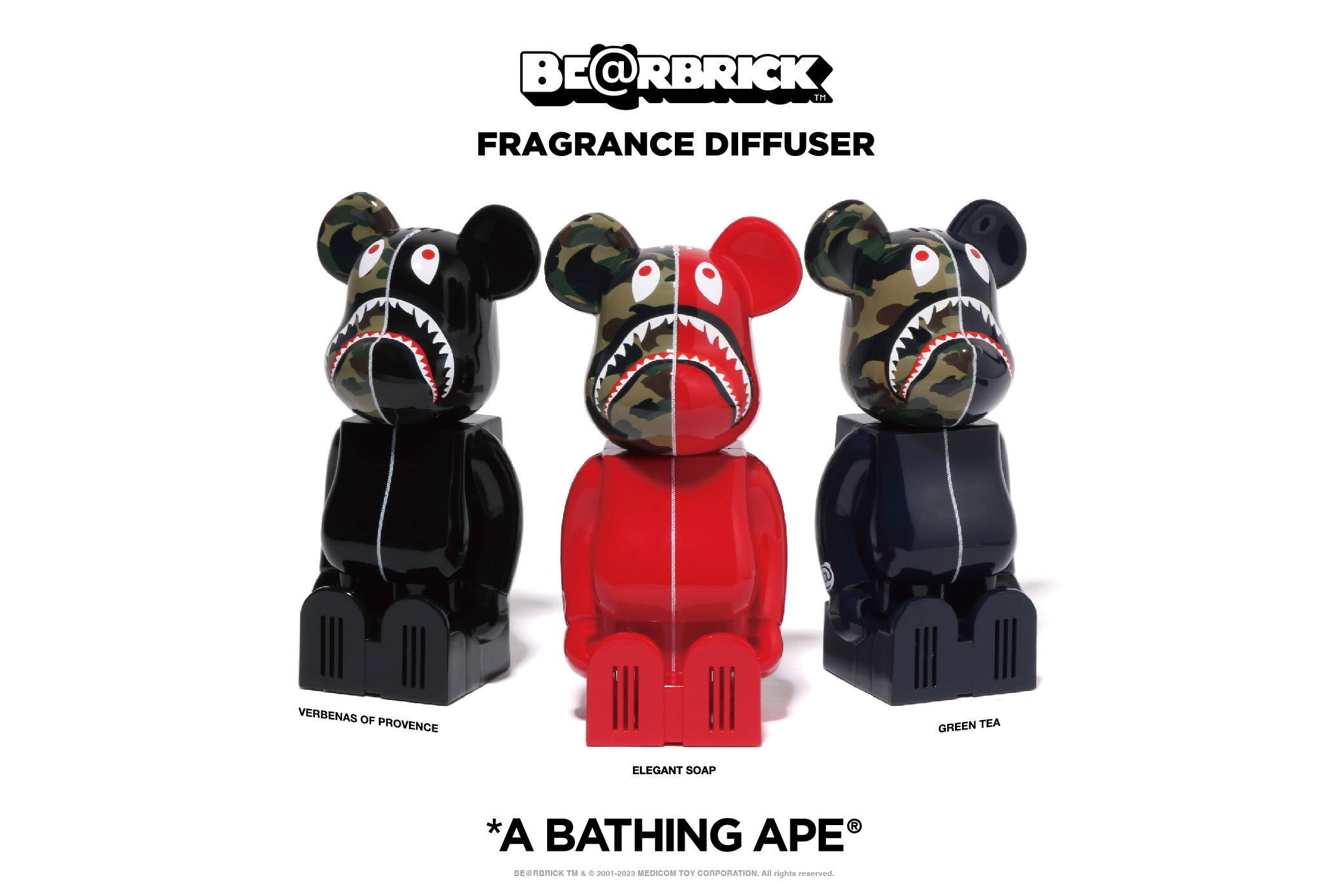 BE@RBRICK BAPE®︎ FRAGRANCE DIFFUSER