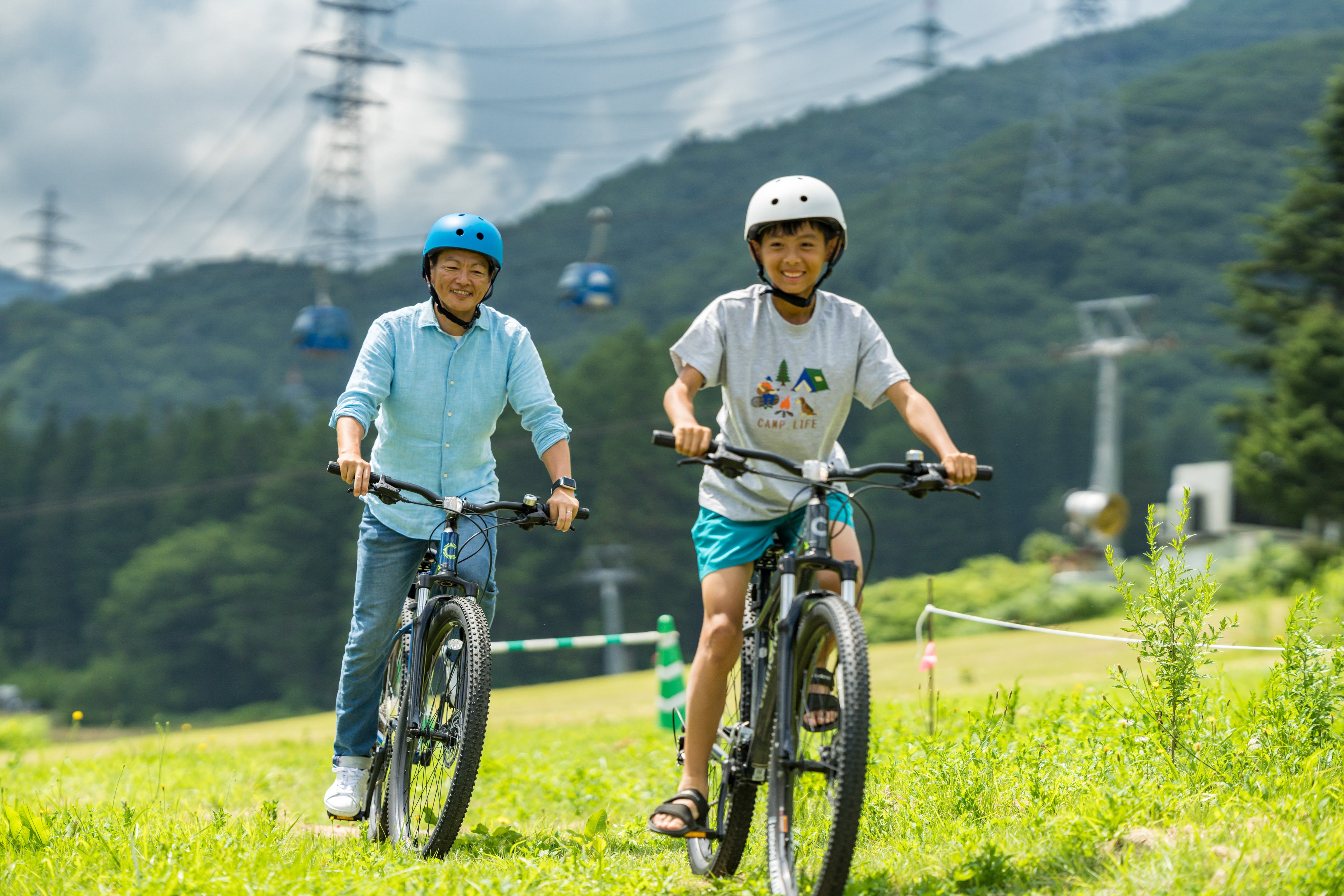 親子マウンテンバイクイメージ