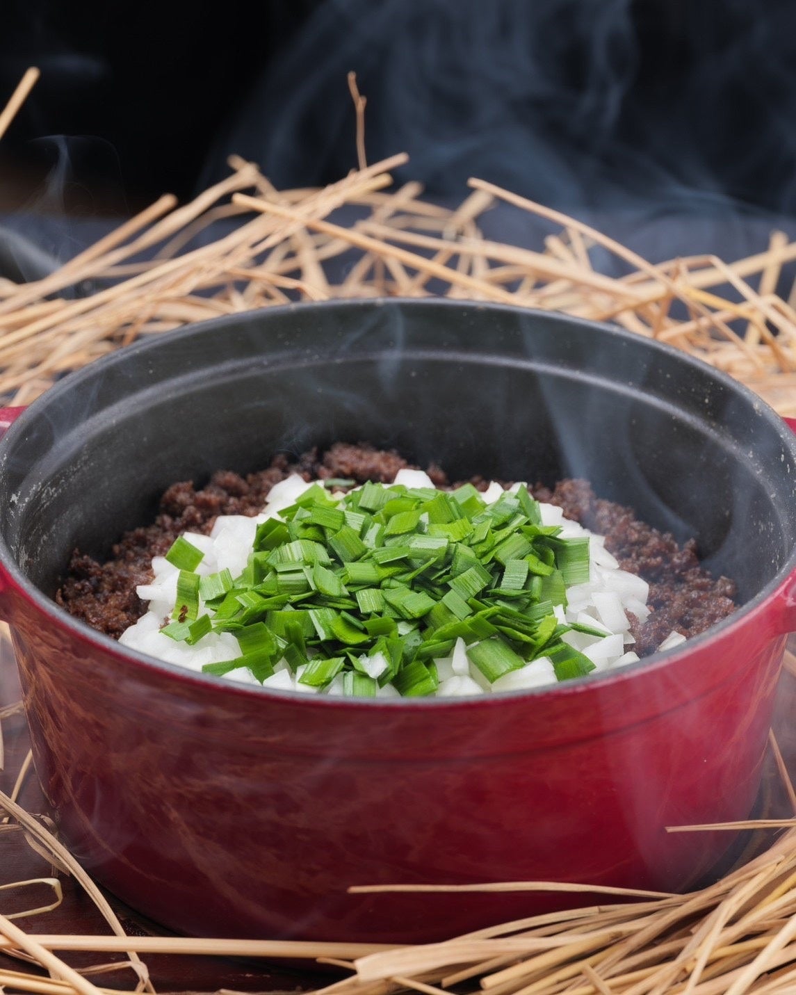 藁焼き和牛土鍋