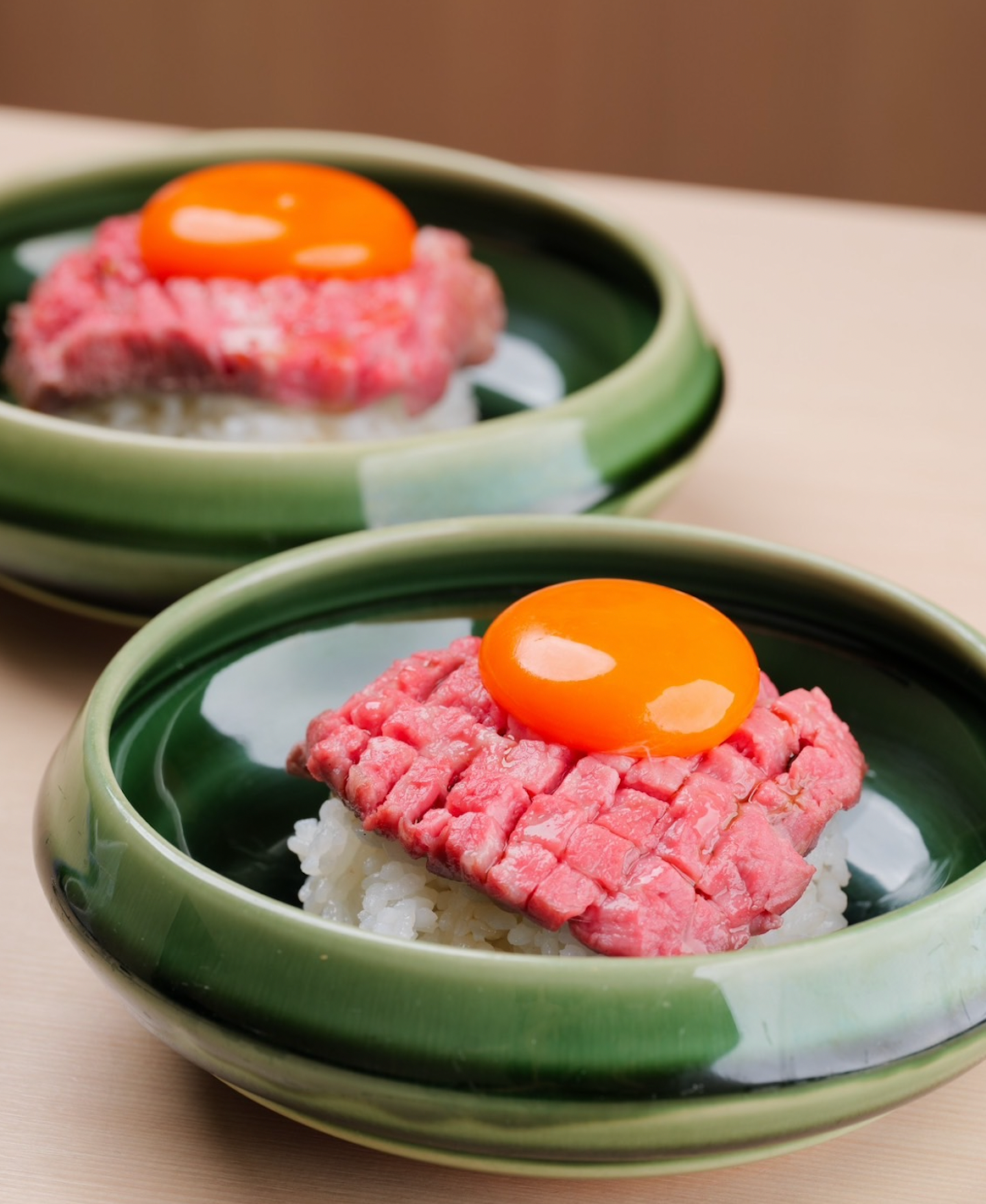 厳選和牛のレアブリ丼　〜厚切り炙り〜