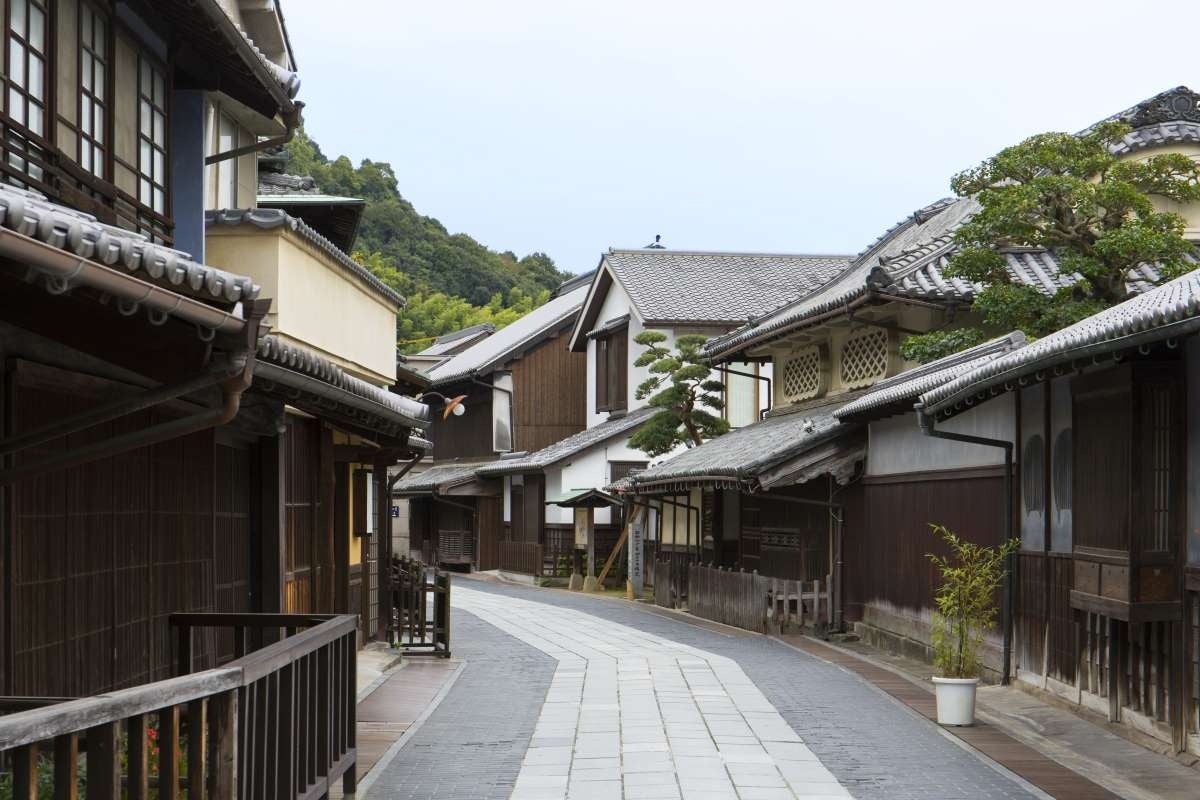 竹原市内の観光スポット「たけはら町並み保存地区」