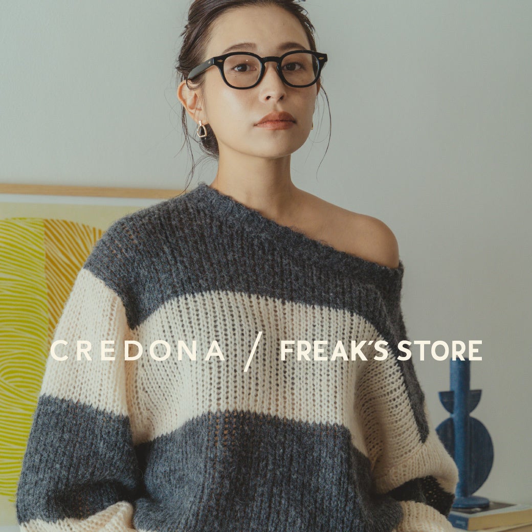 おしゃれな大人女子から絶大な支持を得る『CREDONA』とFREAK’S STOREの初コラボアイテムが登場！