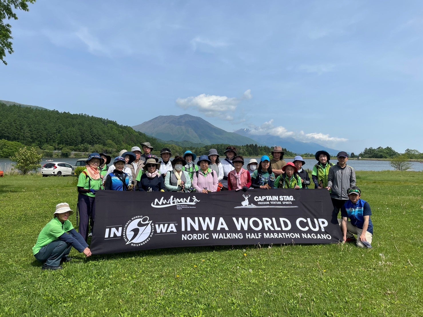 日本初！ノルディックウォーキングハーフマラソンの世界大会、長野県飯綱町の霊仙寺湖一帯で2023年9月24日（日）いよいよ開催！