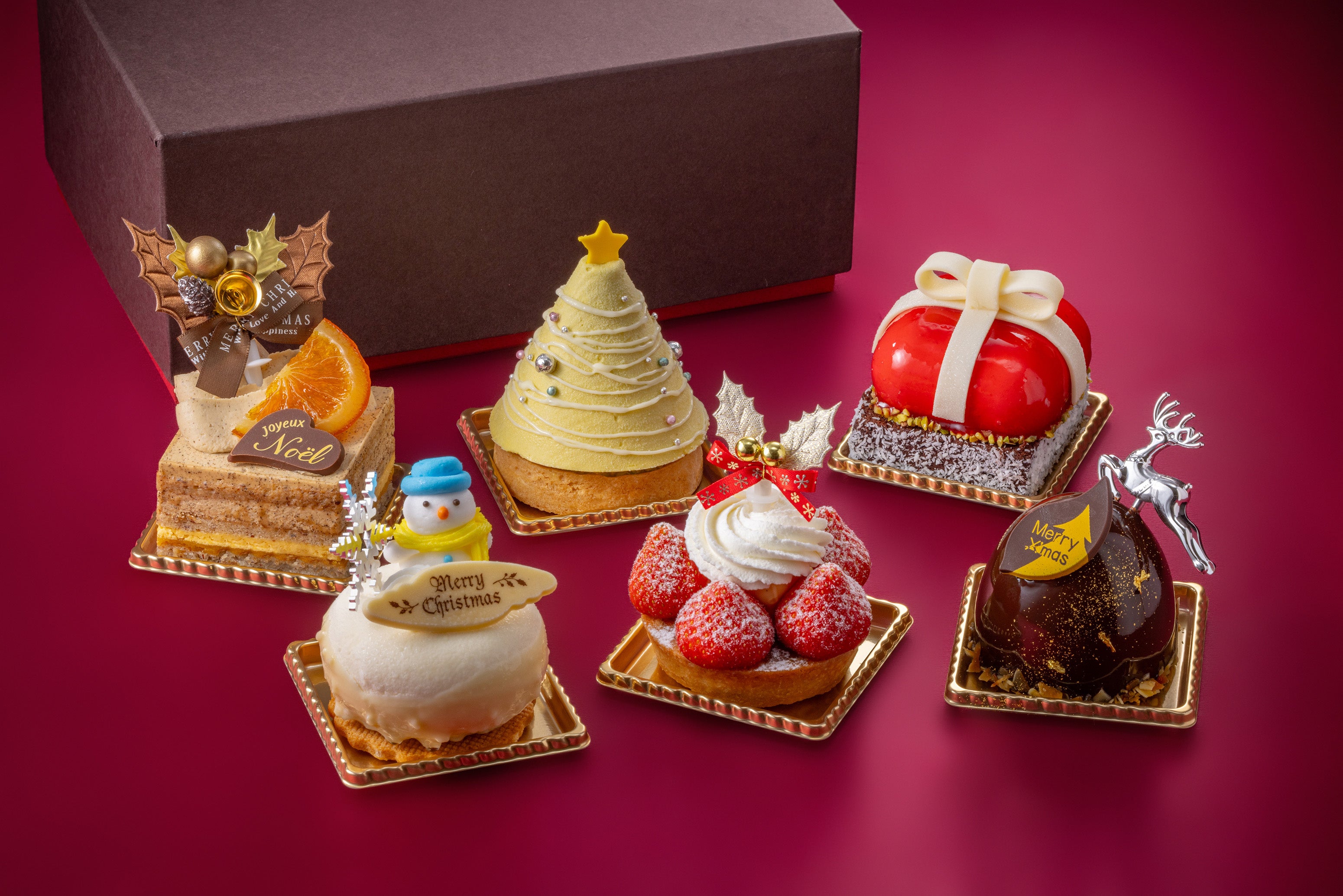 クリスマスボックス（ポーションケーキ6個・5,500円）