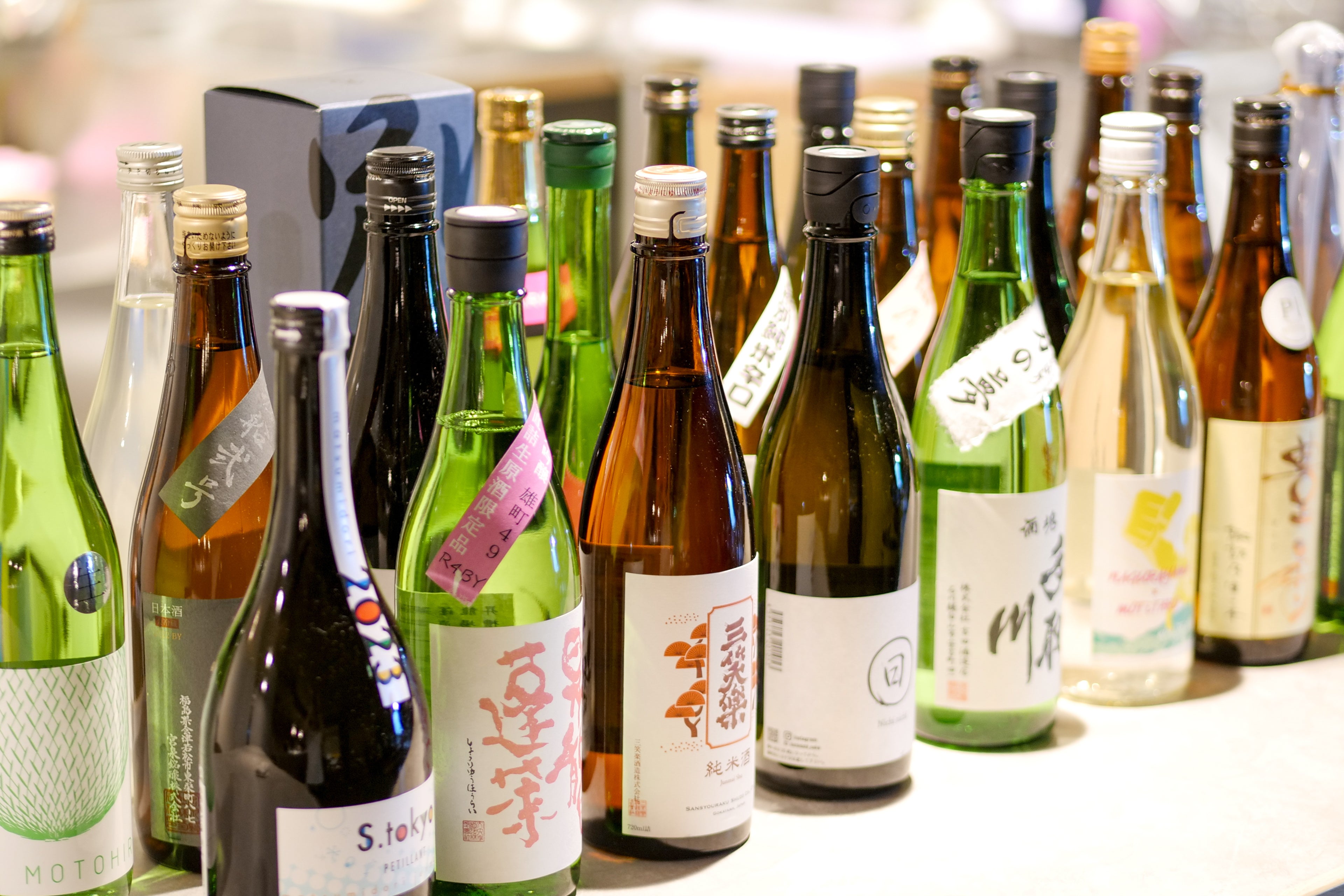 日本酒飲み放題商品イメージ
