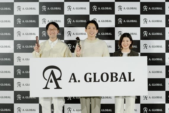 【美容男子コンビ・アインシュタイン（稲田さん・河井さん）が登壇】これも美容のため!?「A. GLOBAL新社名発表・事業戦略説明会」開催レポート