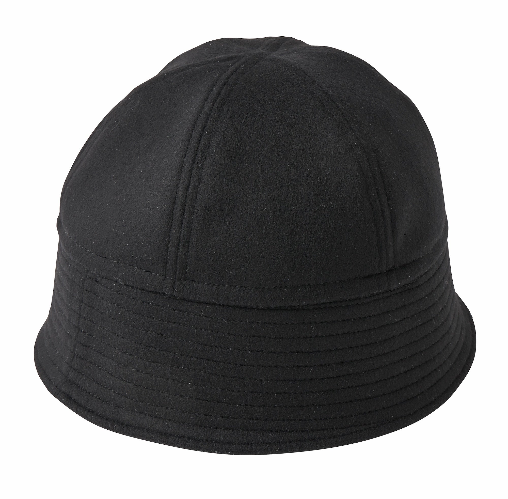 CASHMERE SAILOR HAT（BABY CASH）　／COLOR：BLACK／SIZE：M,L,XL／¥40,150