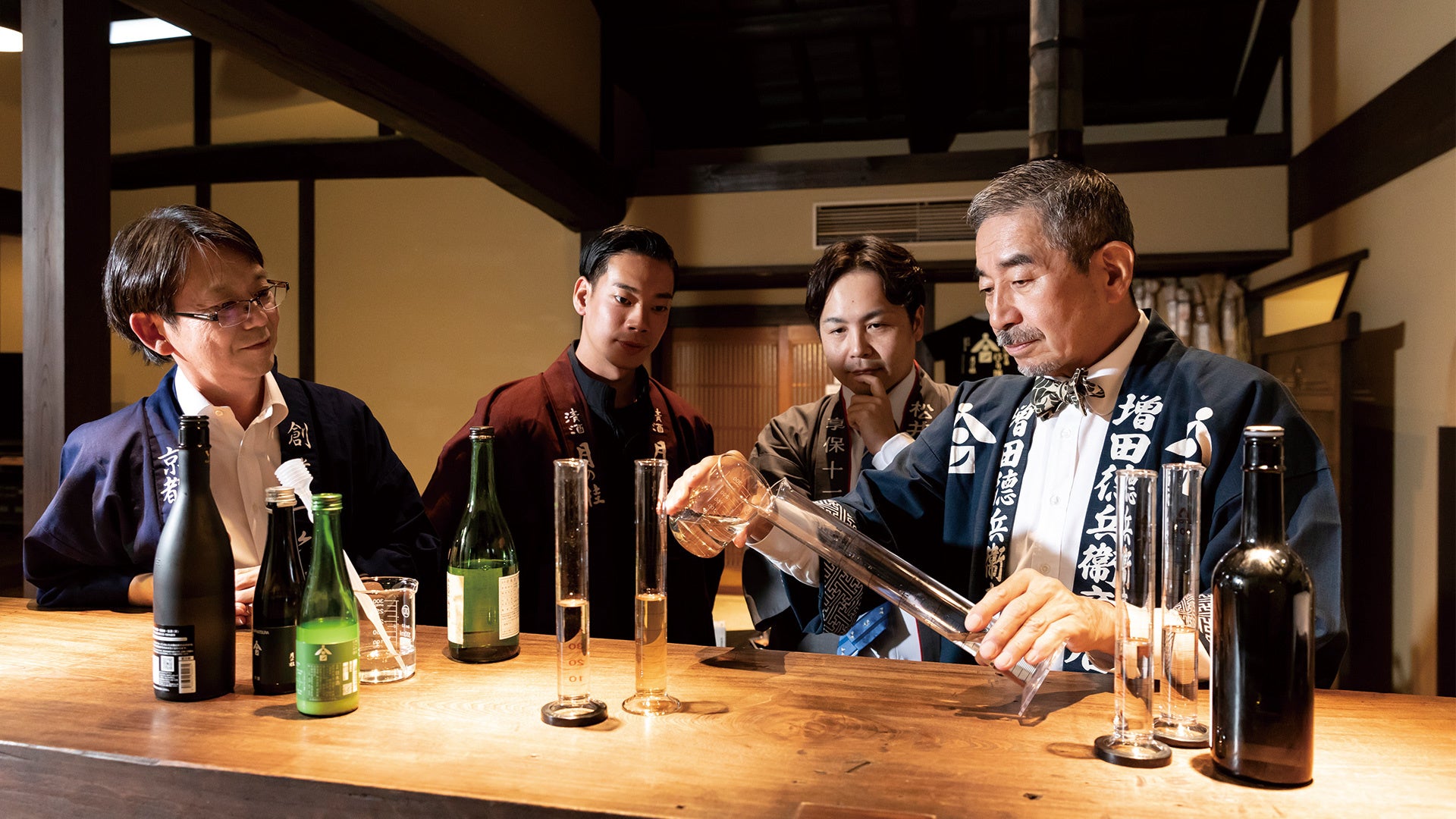 京都の老舗酒蔵３蔵によるアッサンブラージュ