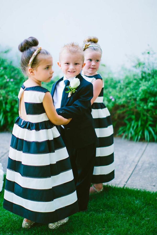 black-and-white-stripes-and-a-dapper-suit-flower-girl-and-ring-bearer