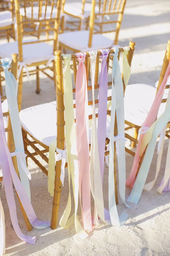 pastel-wedding-chair-ribbons