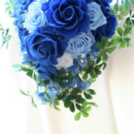 奇跡の幸せの花♡青い薔薇を使ったコーディネートであなたもあの卒花さんのようなHappyweddingを♡*