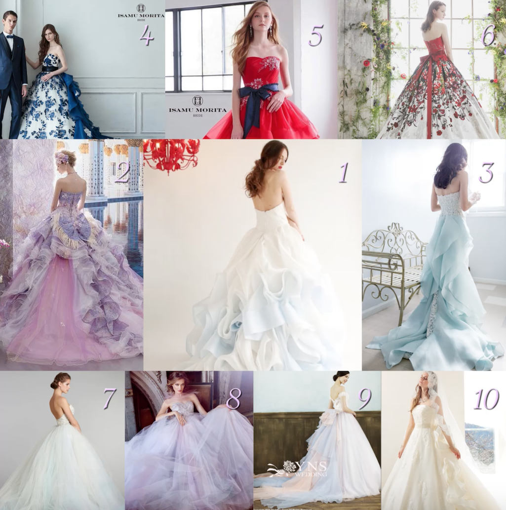 ?2017_July Wedding Dress Collection .｡.:*10位⇒1位?