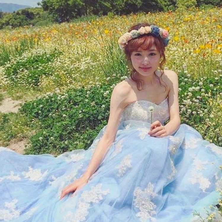 BIANCA DRESS ショット フィオーレビアンカのカラードレス | DRESSY 