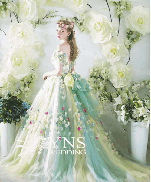 YNS WEDDINGカラードレス | DRESSY【公式】ウェディングドレス