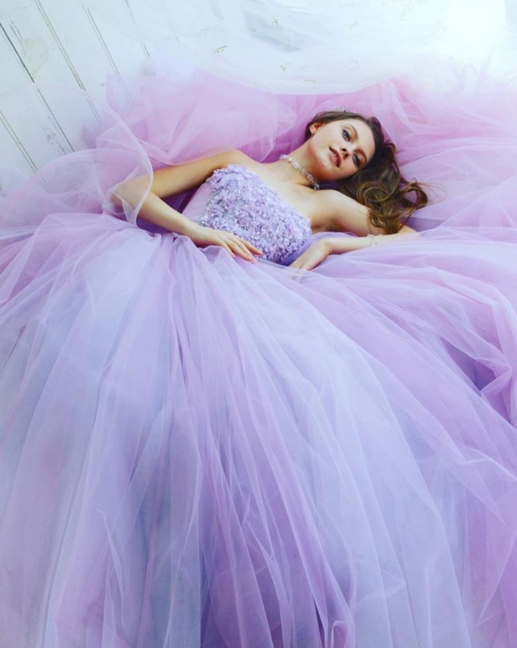 VivienneWestwood マンデードレス ラベンダー薄紫色 VivienneWestwood マンデードレス ラベンダー薄紫色