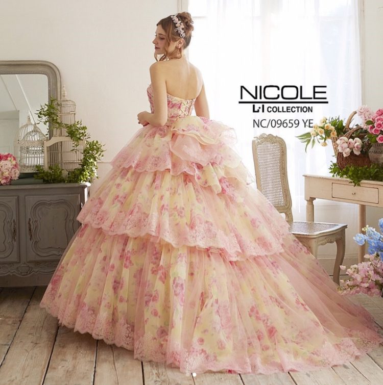 NICOLE ニコル カラードレス ウェディングドレス ローズピンク 9-13T 新作入荷カラードレス ニコル（NICOLE）ローズピンク - NEWS