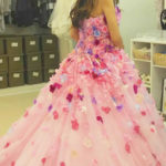 やっぱり人気♡Instagramで見つけた！+*ピンクカラーウェディングドレスの試着レポまとめ✧*°
