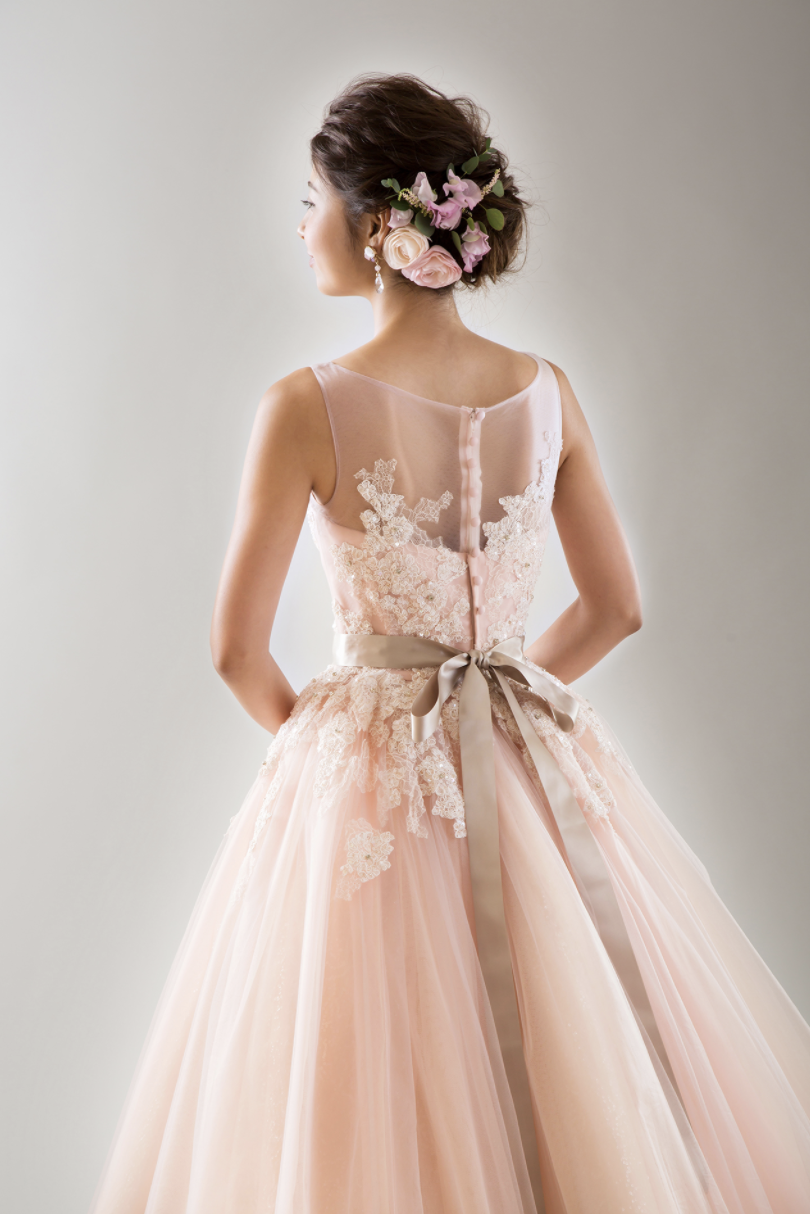 7～11号グレーレースにシルバーグリッターとスパン白レース　煌きのかわいいドレス 7～11号グレーレースにシルバーグリッターとスパン白レース 煌き