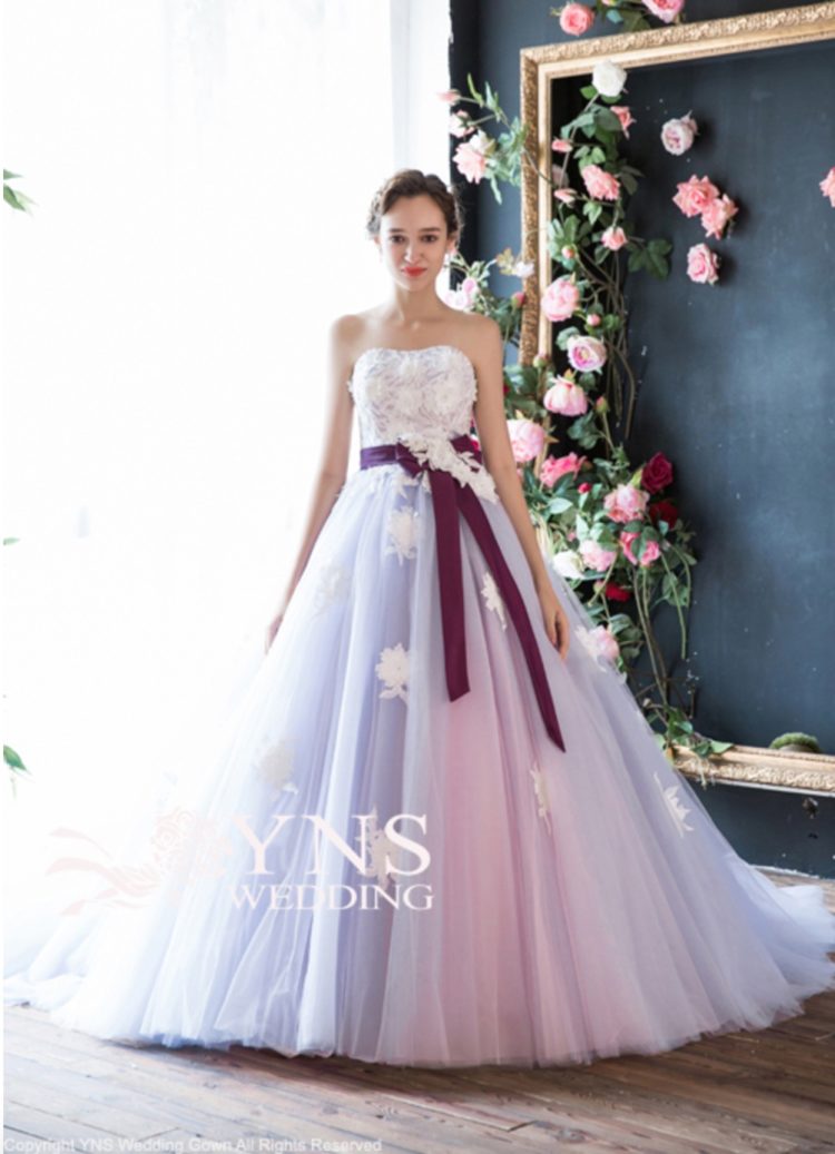ynsウェディング　カラードレス YNSから2018年春新作カラードレス | DRESSY【公式】ウェディングドレス