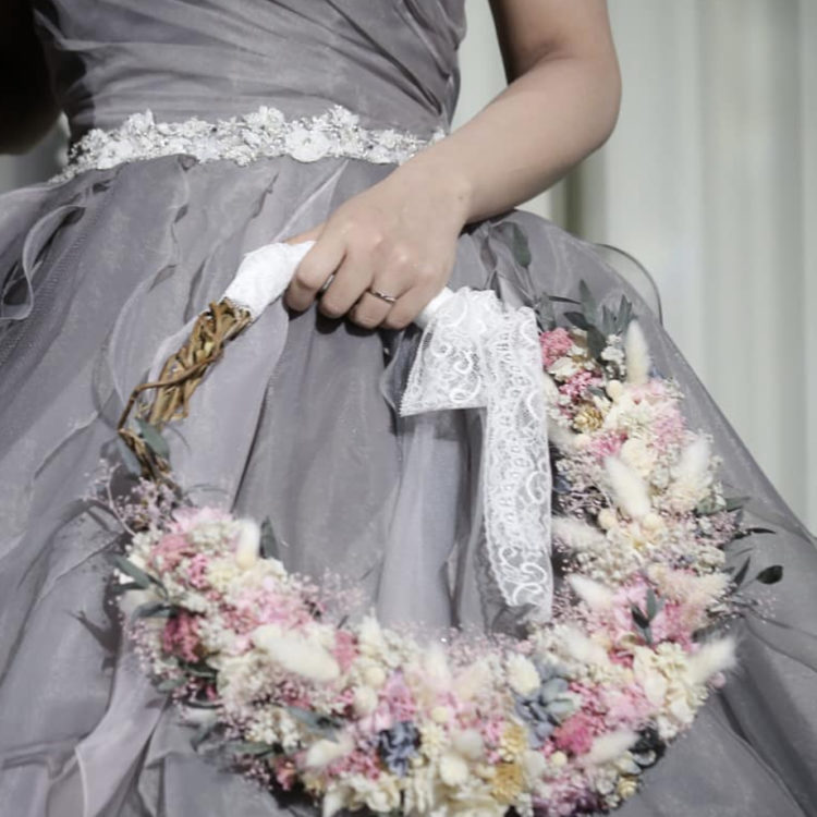 永遠の幸せを願う素敵な意味合いのリースブーケレポ Dressy ドレシー ウェディングドレスの魔法に Byプラコレ Part 2