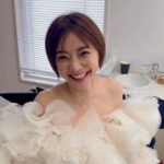 女優倉科カナさんが32歳のお誕生日に白いドレス姿を公開♡デコルテが美しすぎる！