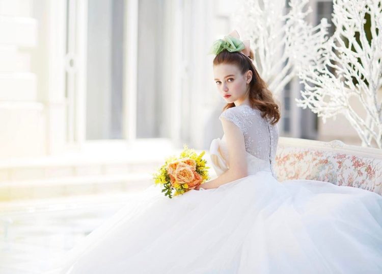 透け感が可愛い妖精ドレス　結婚式　披露宴　前撮り　後撮り　ウェディング キュートなフェアリーコーディネート | DRESSY【公式