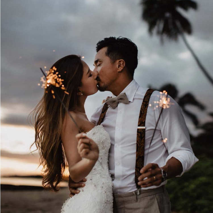 ブロガーのharueさん Harue Daysoflove のお洒落なハワイウェディングを大公開 Dressy ドレシー ウェディングドレスの魔法に Byプラコレ