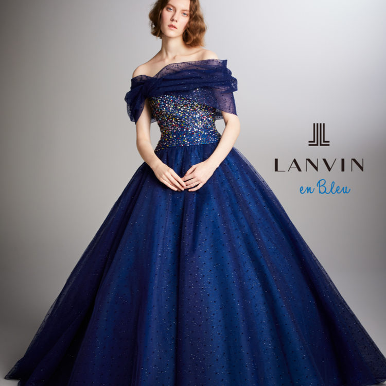 遊び心溢れるドレスブランド⑅LANVIN en Bleuの新作カラードレスを