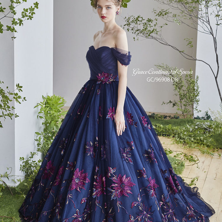 カラードレス迷子の花嫁さまへ グレースコンチネンタルの新作ドレスがとにかくかわいい Dressy ドレシー ウェディングドレス の魔法に Byプラコレ