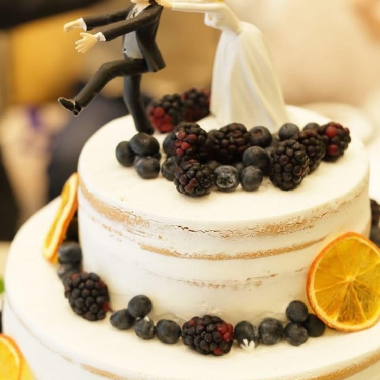 ブルーベリー好き必見 お洒落なブルーベリーケーキ Dressy ドレシー ウェディングドレスの魔法に Byプラコレ