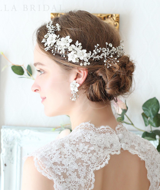 国産大人気STELLA BRIDAL ヘッドドレス ヘアアクセサリー