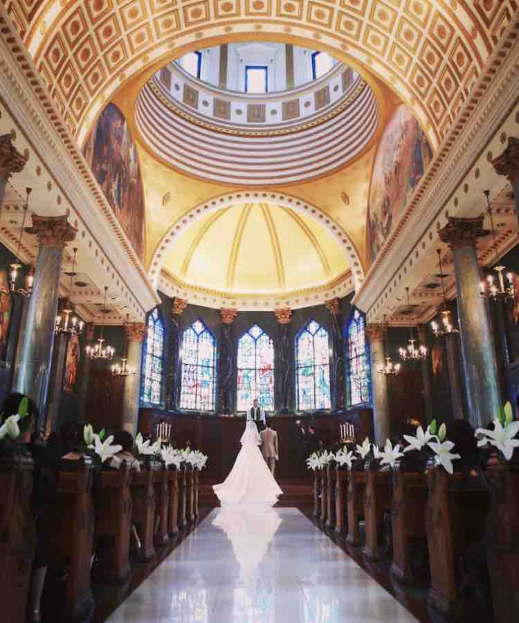 九州 福岡でおすすめ 大聖堂が素敵 結婚式場まとめ Dressy ドレシー ウェディングドレスの魔法に Byプラコレ