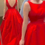 《ドレス迷子の花嫁様♡》インパクト抜群赤ドレスで、みんなの視線は花嫁様へ集中すること間違いなし♡