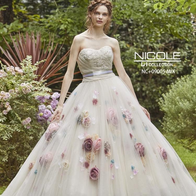 大人気 Nicole 年春夏新作ドレス Dressy ドレシー ウェディングドレスの魔法に Byプラコレ