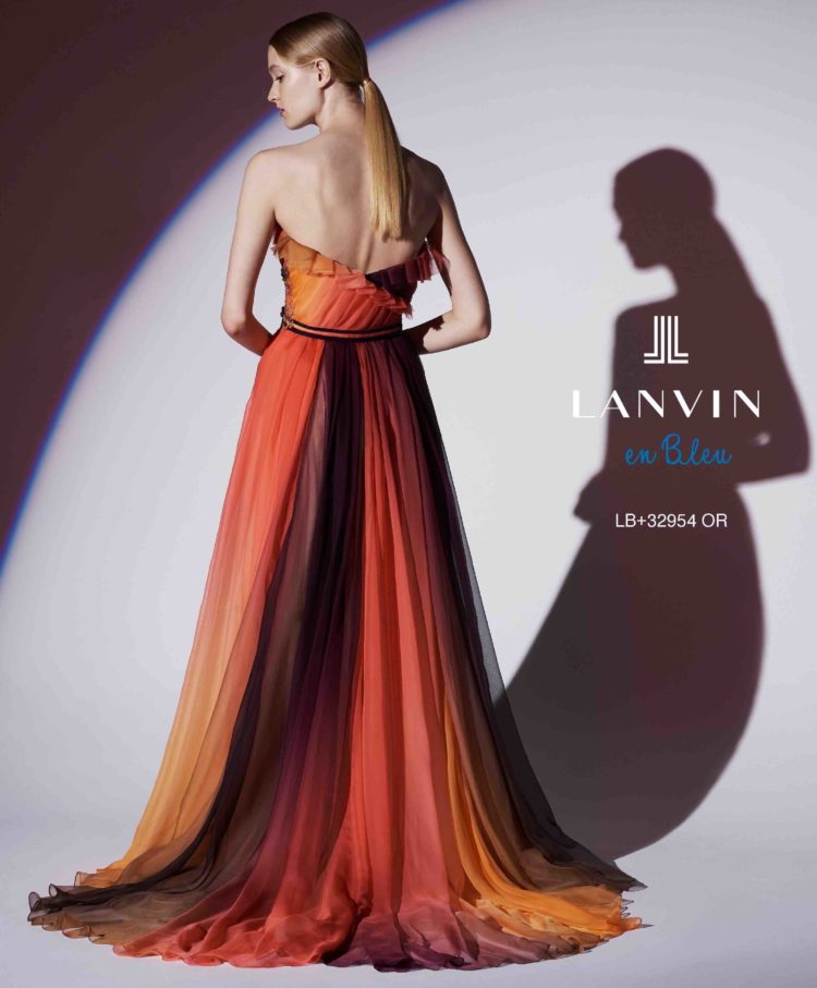 LANVIN PARIS ランバン ワンピース ドレス 赤 高級 結婚式-