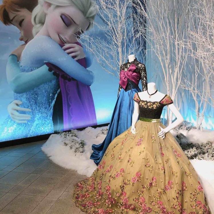 ディズニープリンセス アナと雪の女王 エルサ ドレス - フォーマル