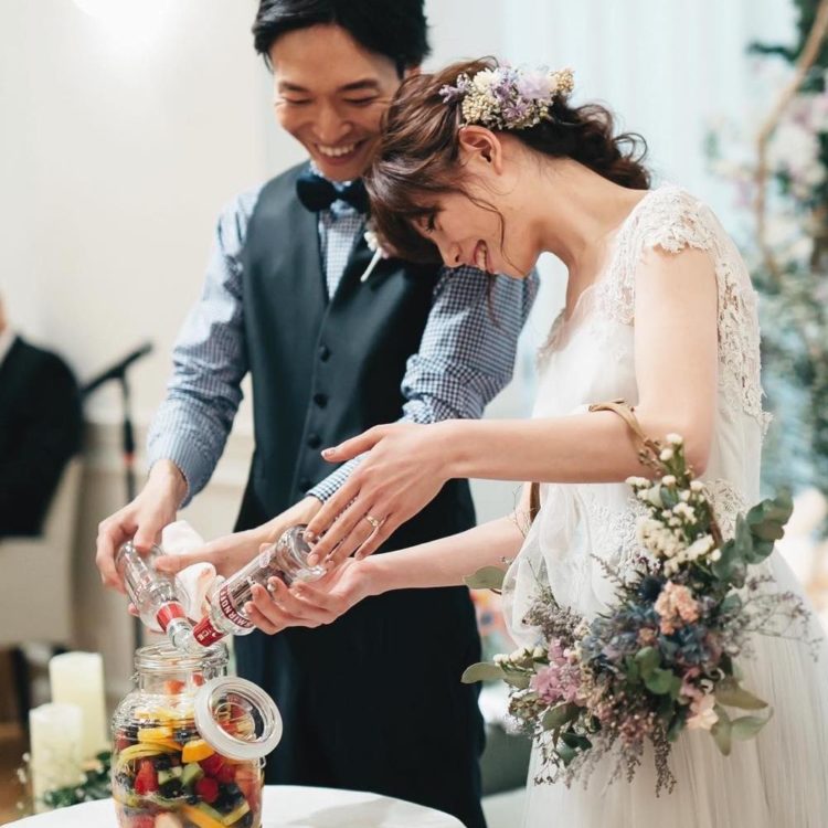 ワイン県 山梨 で叶えるワインを使った結婚式の演出6選 Dressy ドレシー ウェディングドレスの魔法に Byプラコレ