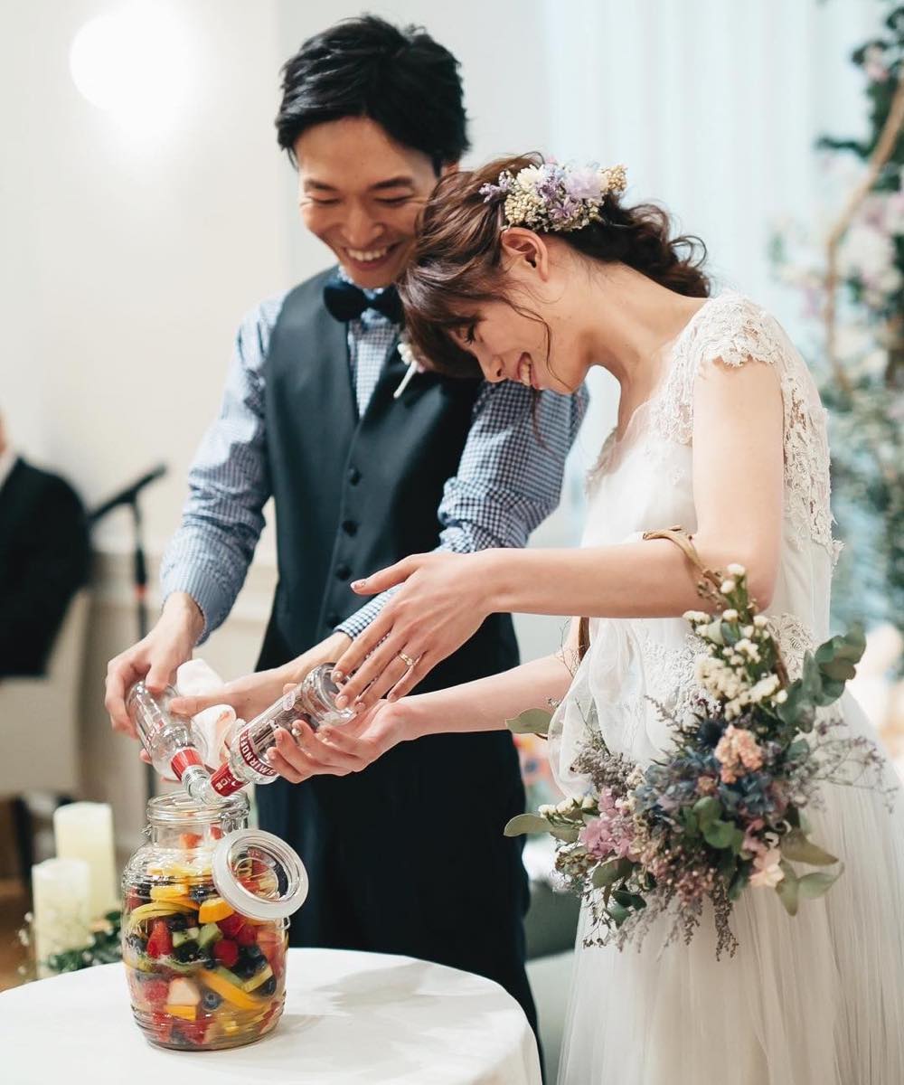 ワイン県 山梨 で叶えるワインを使った結婚式の演出6選 Dressy ドレシー ウェディングドレスの魔法に Byプラコレ