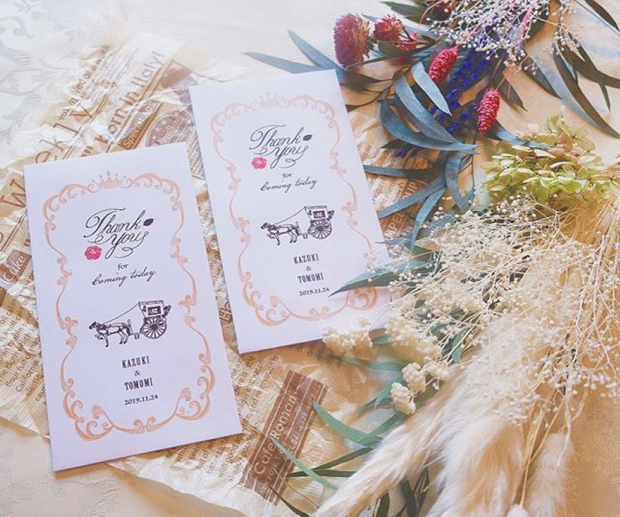 先輩花嫁さまオススメお洒落なお車代の封筒デザイン紹介 Dressy ドレシー ウェディングドレスの魔法に Byプラコレ 先輩花嫁さまオススメお洒落なお車代の封筒デザイン紹介 Dressy ドレシー ウェディングドレスの魔法に Byプラコレ