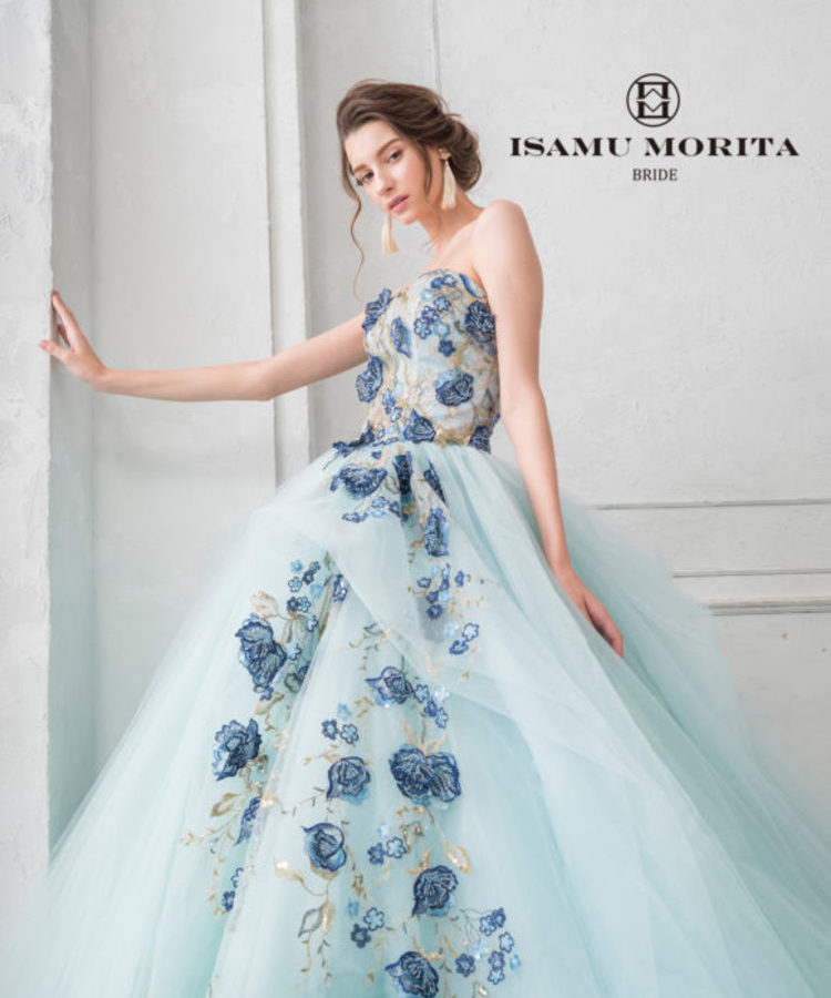 速報 Isamu Morita Bride 年最新作カラーウェディングドレスをcheck Dressy ドレシー ウェディング ドレスの魔法に Byプラコレ