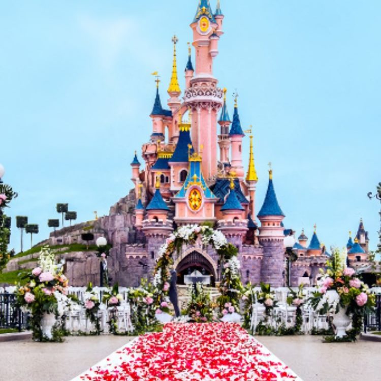 一生に一度の結婚式 Disneyland Paris で叶えませんか Dressy ドレシー ウェディングドレスの魔法に Byプラコレ