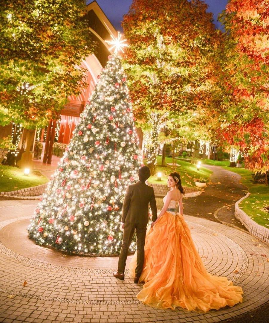 大阪イルミネーションおすすめスポット Dressy ドレシー ウェディングドレスの魔法に Byプラコレ