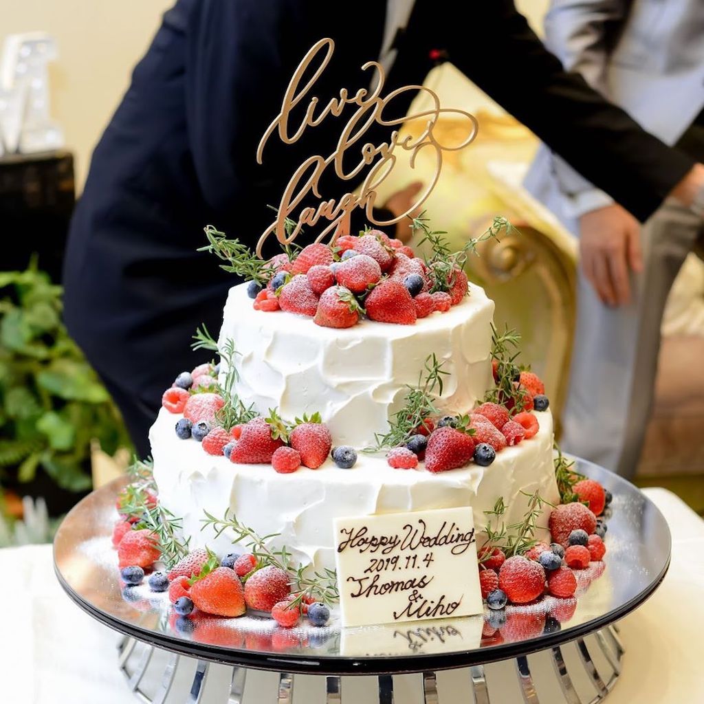 人気定番 ケーキトッパー 結婚式 ウエディングケーキ クレイケーキ 記念日 装飾 韓国