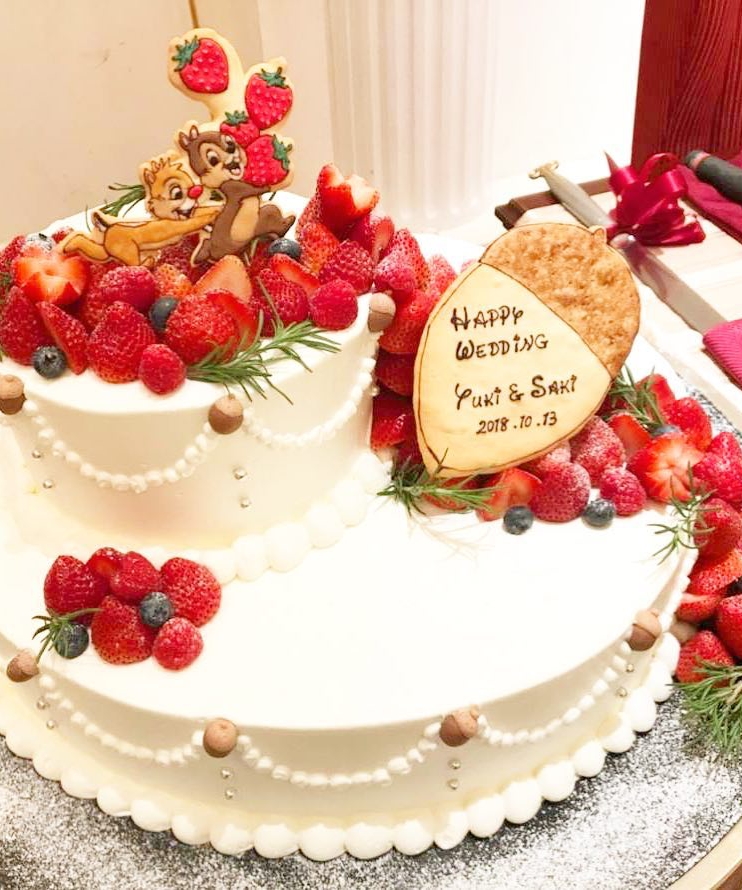 美品‼︎ケーキトッパー ミッキー&ミニー ディズニーアンバサダー