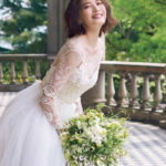 モデル・宮田聡子さんがNOVARESE(ノバレーゼ)のウェディングドレス姿を披露しました♡*