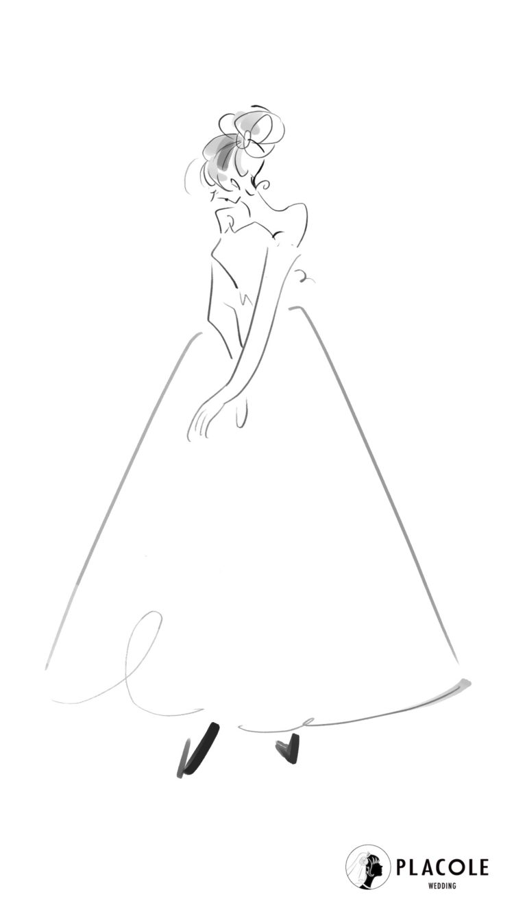 テンプレート付き ストーリーズであなただけの運命のドレスを作りませんか Dressy ドレシー ウェディングドレスの魔法に Byプラコレ