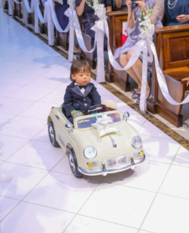 乗用 ラジコンカー ポルシェ リングボーイ リングガール 結婚式 | www