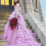花嫁さまの憧れドレス♡VeraWangの ピンクヘイリーの魅力をご紹介します*＊